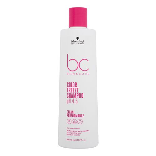 Šampon Schwarzkopf Professional BC Bonacure Color Freeze pH 4.5 Shampoo 500 ml poškozený flakon
