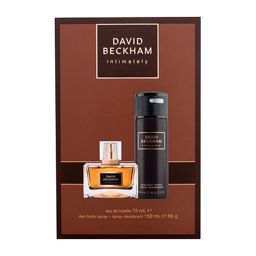 Toaletní voda David Beckham Intimately 75 ml poškozená krabička Kazeta