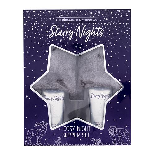 Tělové mléko The Indulgent Bathing Co. Starry Nights Cosy Night Slipper Set 100 ml poškozená krabička Kazeta
