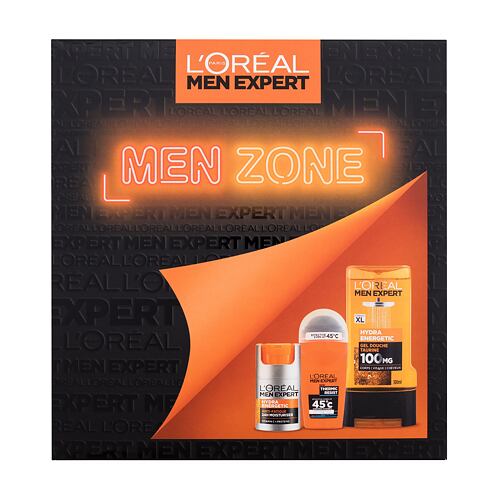Denní pleťový krém L'Oréal Paris Men Expert Men Zone 50 ml poškozená krabička Kazeta