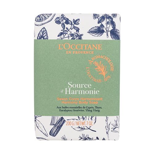 Tuhé mýdlo L'Occitane Source d’Harmonie Harmony Body Soap 200 g