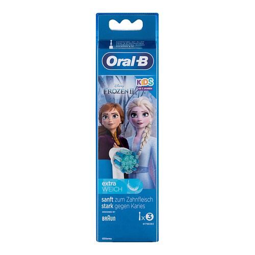 Náhradní hlavice Oral-B Kids Brush Heads Frozen II 3 ks poškozený obal
