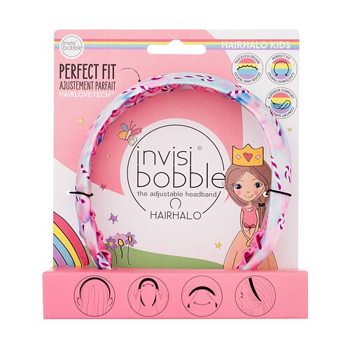 Gumička na vlasy Invisibobble Hairhalo Kids 1 ks Coton Candy Dreams