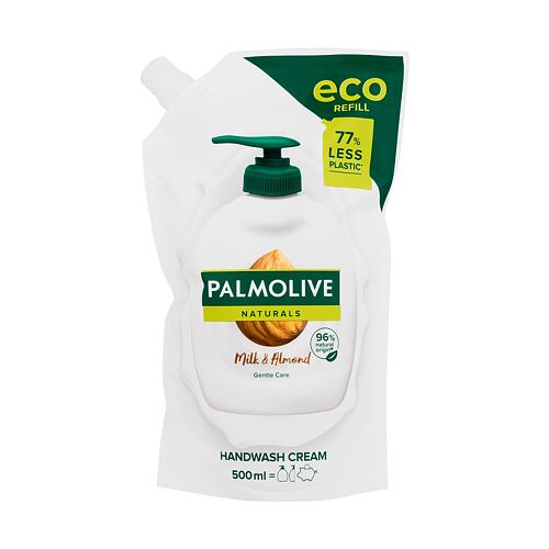 Tekuté mýdlo Palmolive Naturals Almond & Milk Handwash Cream Náplň 500 ml