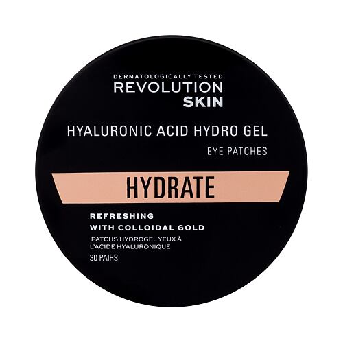Maska na oči Revolution Skincare Hydrate Hyaluronic Acid Hydro Gel Eye Patches 60 ks