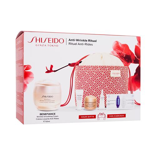Denní pleťový krém Shiseido Benefiance Anti-Wrinkle Ritual 50 ml Kazeta