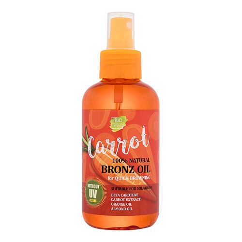 Opalovací přípravek na tělo Vivaco Bio Carrot Bronz Oil 150 ml