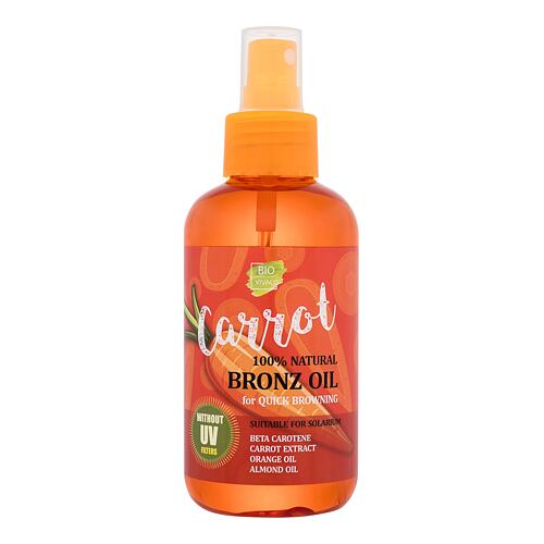 Opalovací přípravek na tělo Vivaco Bio Carrot Bronz Oil 150 ml