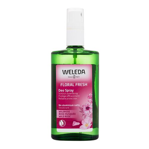 Deodorant Weleda Wild Rose 100 ml poškozená krabička