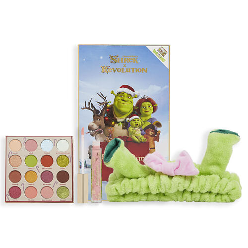 Oční stín Makeup Revolution London Shrek Family Ogre Set 12,8 g Kazeta