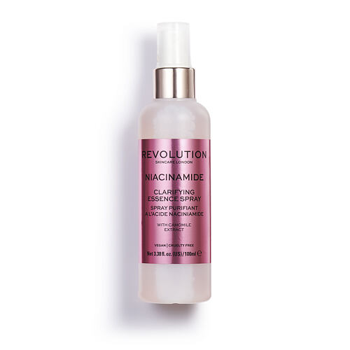 Pleťová voda a sprej Revolution Skincare Niacinamide Clarifying Essence Spray 100 ml