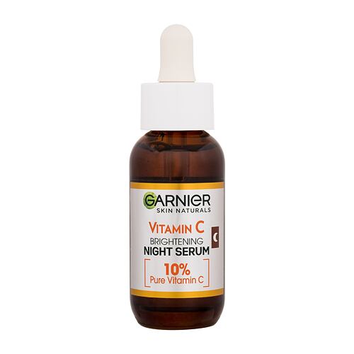 Pleťové sérum Garnier Skin Naturals Vitamin C Brightening Night Serum 30 ml poškozená krabička