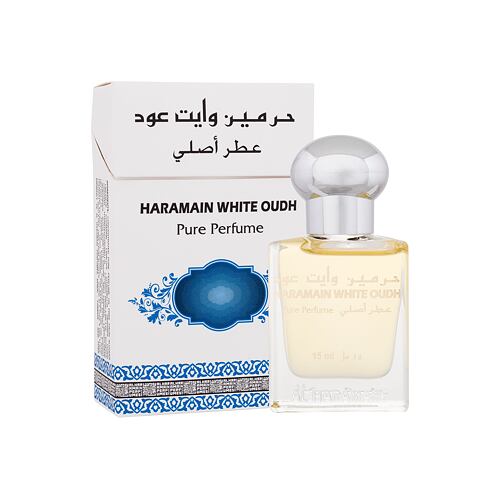 Parfém Al Haramain White Oudh Roll-on 15 ml poškozená krabička