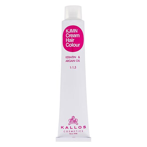 Barva na vlasy Kallos Cosmetics KJMN Cream Hair Colour Keratin & Argan Oil 100 ml 10.31 Platinum Golden Ash Blond