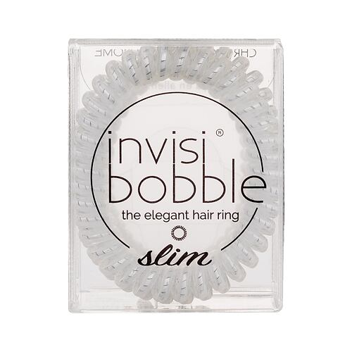 Gumička na vlasy Invisibobble Slim 3 ks Chrome Sweet Chrome