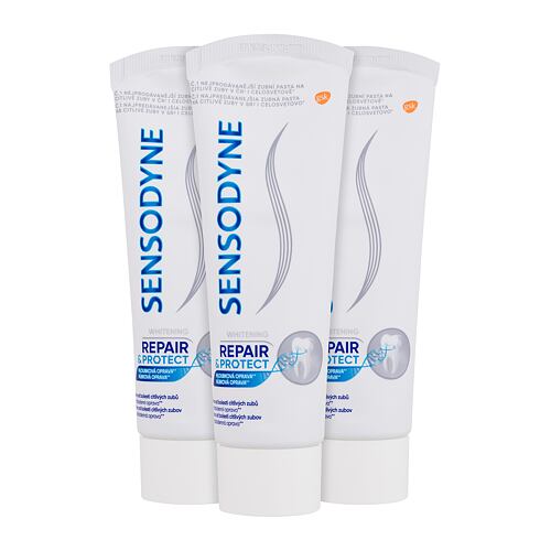 Zubní pasta Sensodyne Repair & Protect Whitening Trio 3x75 ml poškozená krabička