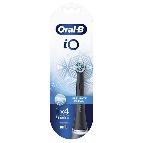Náhradní hlavice Oral-B iO Ultimate Clean Black 4 ks