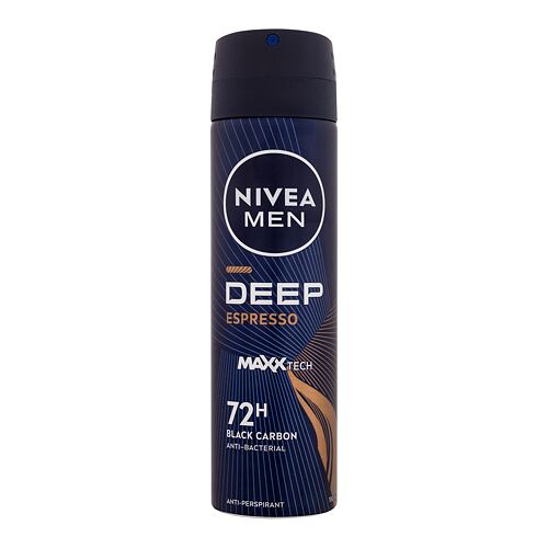 Antiperspirant Nivea Men Deep Espresso 72H 150 ml poškozený flakon