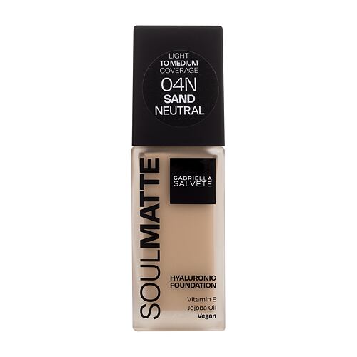 Make-up Gabriella Salvete Soulmatte Hyaluronic Foundation 30 ml 04N Sand Neutral