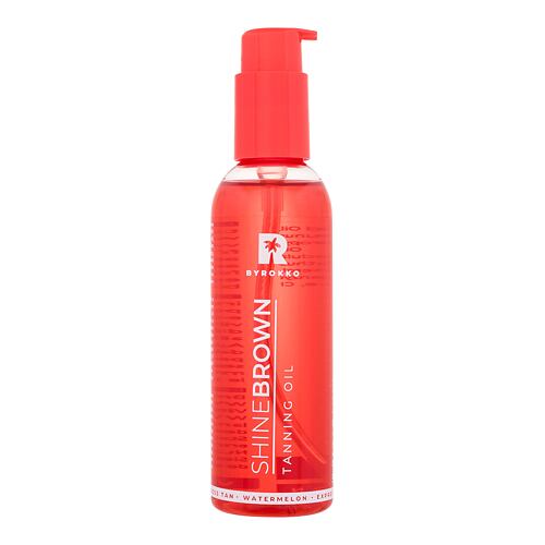 Opalovací přípravek na tělo Byrokko Shine Brown Watermelon Tanning Oil 145 ml poškozená krabička