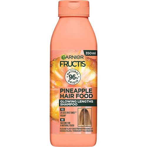 Šampon Garnier Fructis Hair Food Pineapple Glowing Lengths Shampoo 350 ml