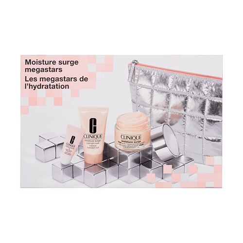 Denní pleťový krém Clinique Moisture Surge Megastars 50 ml poškozená krabička Kazeta