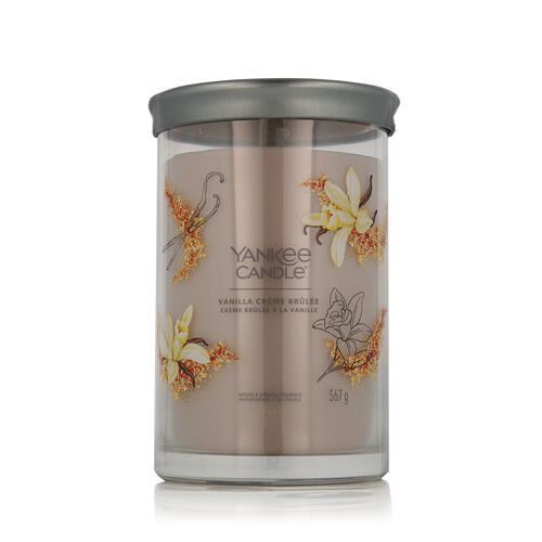 Vonná svíčka Yankee Candle Signature Vanilla Crème Brûlée Tumbler 567 g