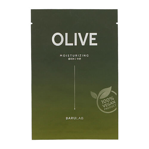 Pleťová maska Barulab Olive Moisturizing Face Mask 23 g
