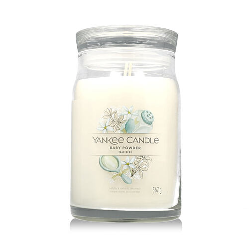 Vonná svíčka Yankee Candle Signature Baby Powder 567 g