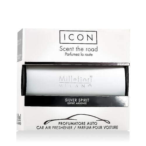 Vůně do auta Millefiori Milano Icon Classic Silver Spirit 47 g