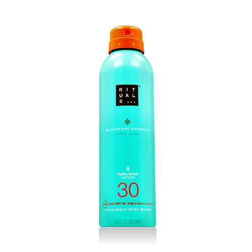 Opalovací přípravek na tělo Rituals The Ritual Of Karma Invisible Sun Protection Milky Spray SPF30 200 ml