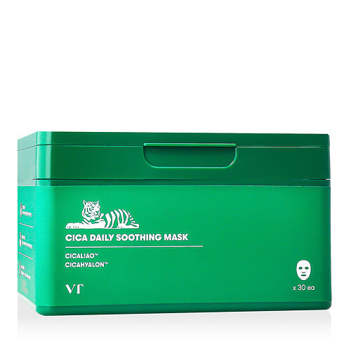 Pleťová maska VT Cosmetics Cica Daily Soothing Mask 30 ks