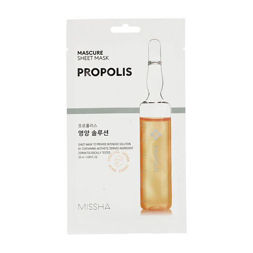 Pleťová maska Missha Mascure Sheet Mask Propolis 28 ml