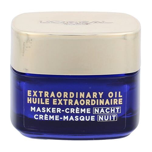 Noční pleťový krém L'Oréal Paris Extraordinary Oil Night Cream Mask 50 ml poškozená krabička