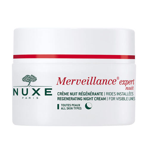 Noční pleťový krém NUXE Merveillance Regenerating Night Cream 50 ml poškozená krabička