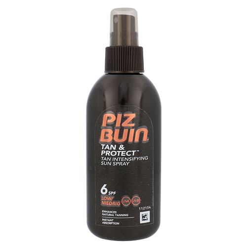 Opalovací přípravek na tělo PIZ BUIN Tan Intensifier SPF6 150 ml poškozený flakon