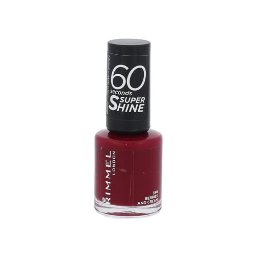 Lak na nehty Rimmel London 60 Seconds Super Shine 8 ml 340 Berries And Cream
