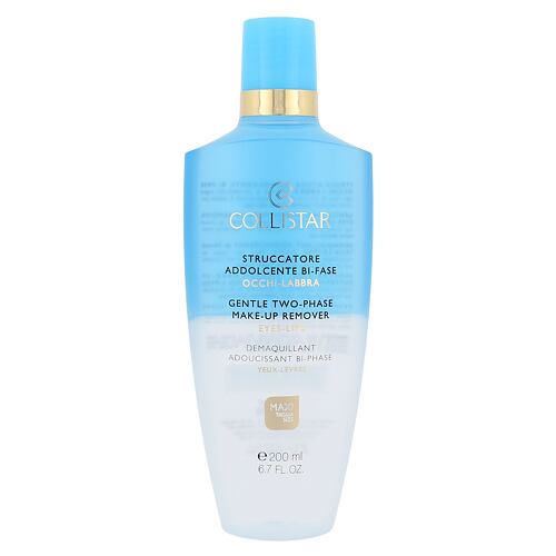 Odličovač očí Collistar Gentle Two Phase Make-Up Remover Eyes-Lips 200 ml