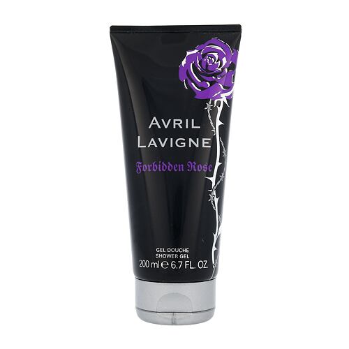 Sprchový gel Avril Lavigne Forbidden Rose 200 ml