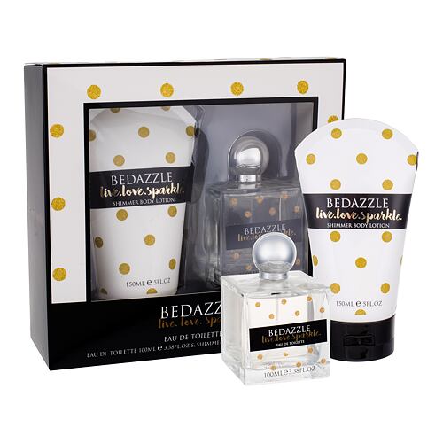 Toaletní voda Bedazzle Live.love.sparkle 100 ml Kazeta