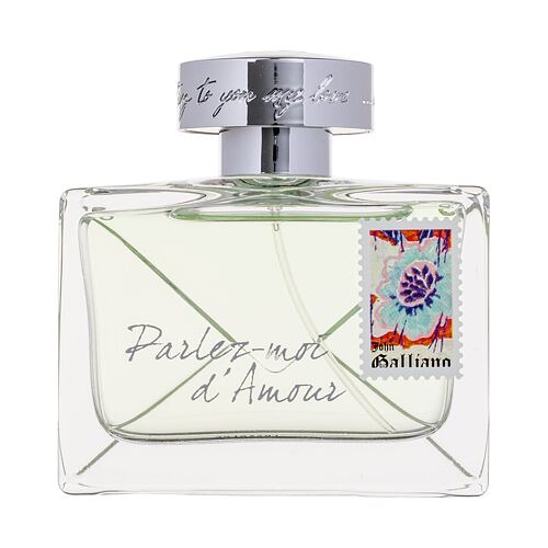 Toaletní voda John Galliano Parlez-Moi d´Amour Eau Fraiche 50 ml poškozená krabička