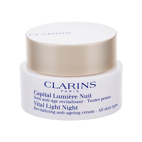 Noční pleťový krém Clarins Vital Light 50 ml poškozená krabička