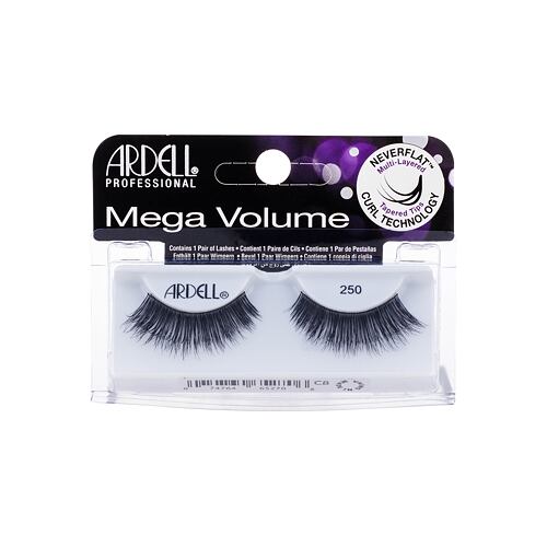 Umělé řasy Ardell Mega Volume 250 1 ks Black