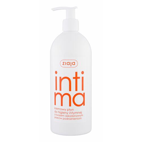 Intimní kosmetika Ziaja Intimate Creamy Wash With Ascorbic Acid 500 ml