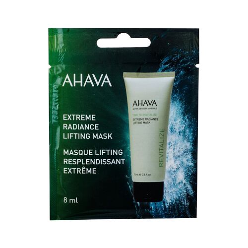 Pleťová maska AHAVA Time To Revitalize Extreme Radiance Lifting 8 ml