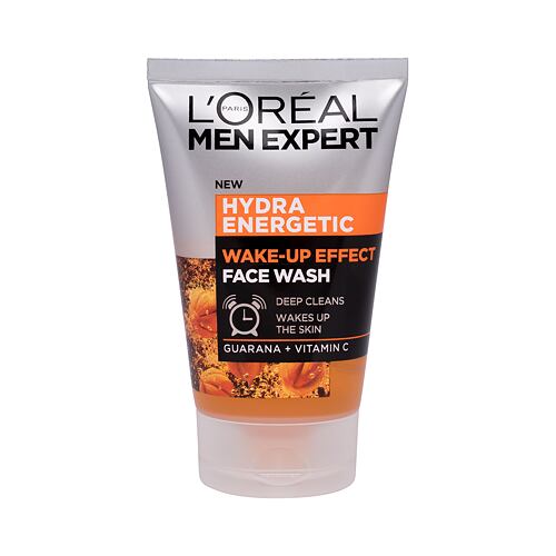 Čisticí gel L'Oréal Paris Men Expert Hydra Energetic Wake-Up Effect 100 ml