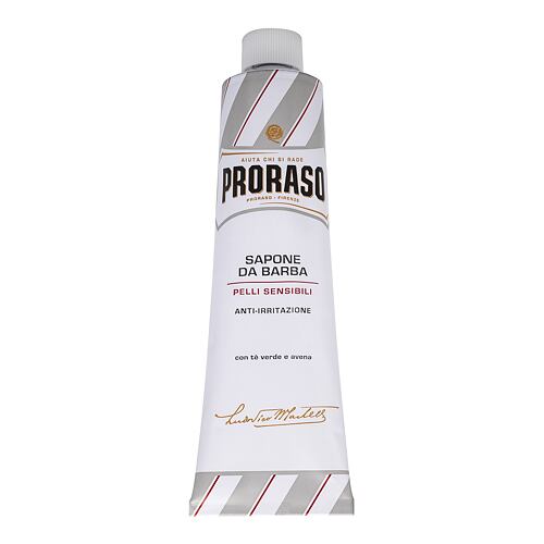 Pěna na holení PRORASO White Shaving Soap In A Tube 150 ml poškozená krabička