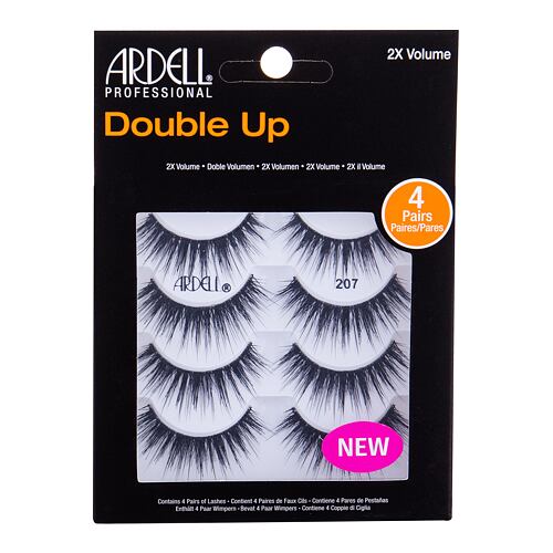 Umělé řasy Ardell Double Up  207 4 ks Black poškozená krabička
