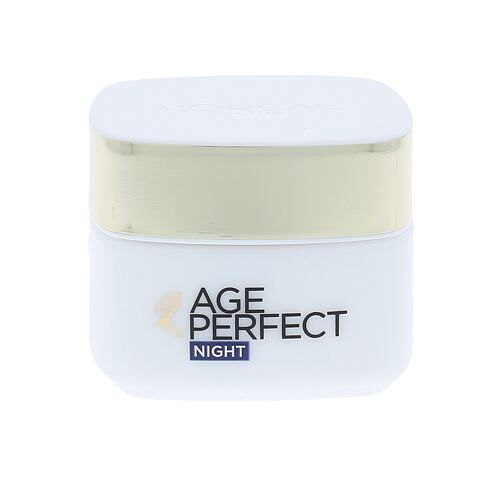 Noční pleťový krém L'Oréal Paris Age Perfect 50 ml poškozená krabička