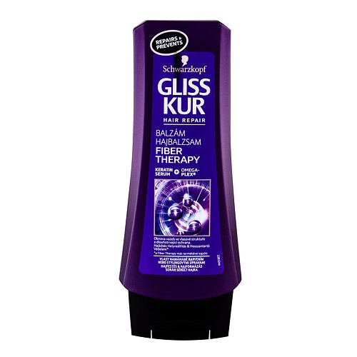 Balzám na vlasy Schwarzkopf Gliss Fiber Therapy Balm 200 ml